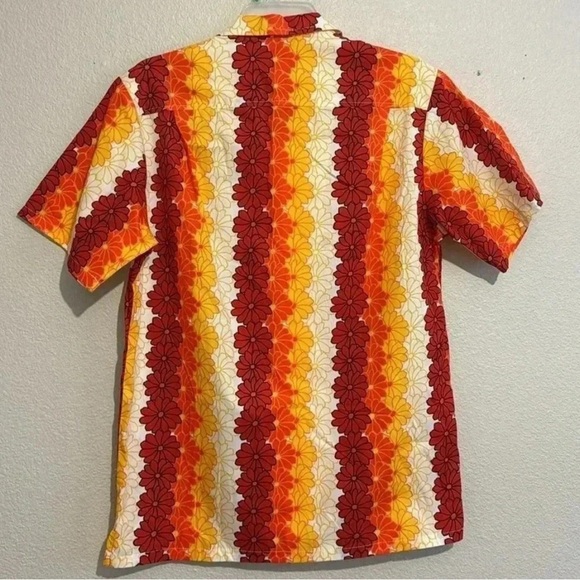 Bather Men’s Hawaiian (Floral) Casual Button Down Collared Shirt - Picture 4 of 5